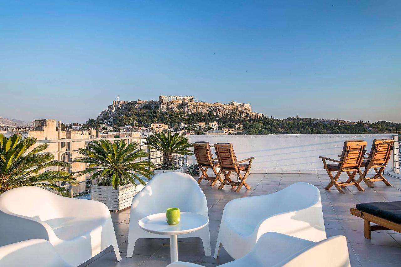 شقة Acropolis Panorama View Penthouse With Private Terraces A Contemporary Parthenon أثينا المظهر الخارجي الصورة