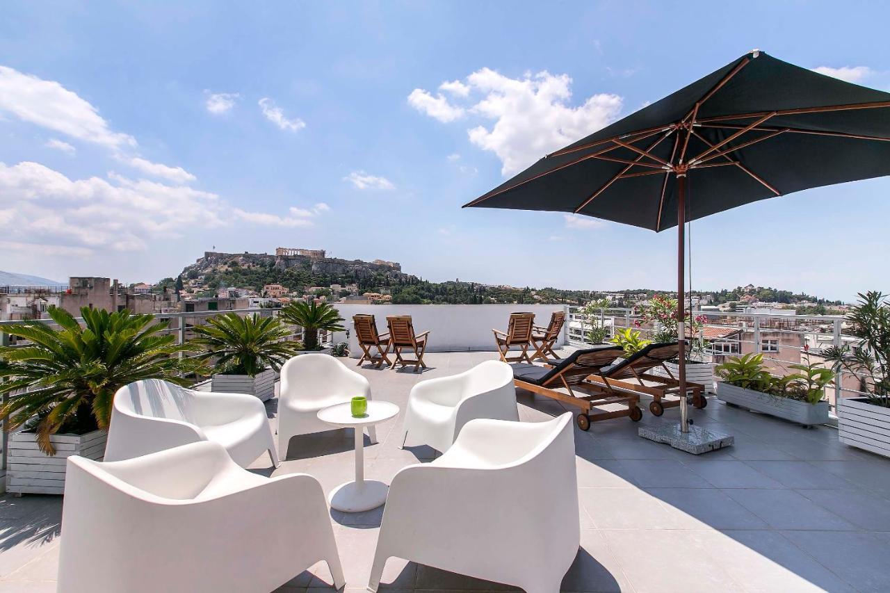 شقة Acropolis Panorama View Penthouse With Private Terraces A Contemporary Parthenon أثينا المظهر الخارجي الصورة