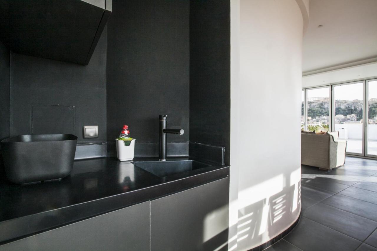 شقة Acropolis Panorama View Penthouse With Private Terraces A Contemporary Parthenon أثينا المظهر الخارجي الصورة